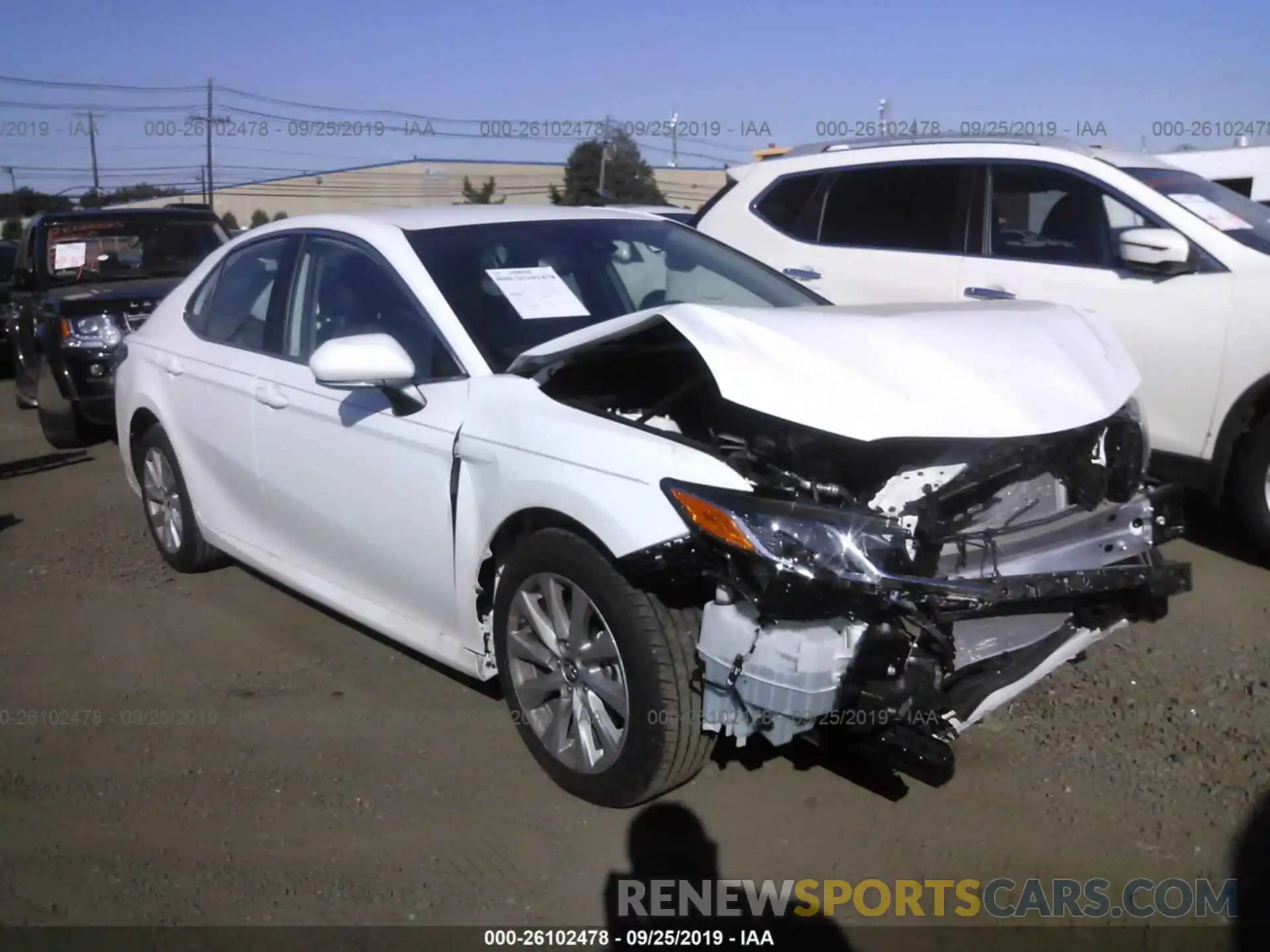 1 Photograph of a damaged car 4T1B11HK3KU747763 TOYOTA CAMRY 2019