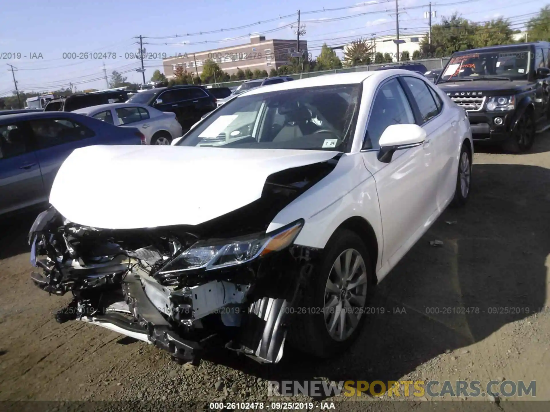 2 Photograph of a damaged car 4T1B11HK3KU747763 TOYOTA CAMRY 2019