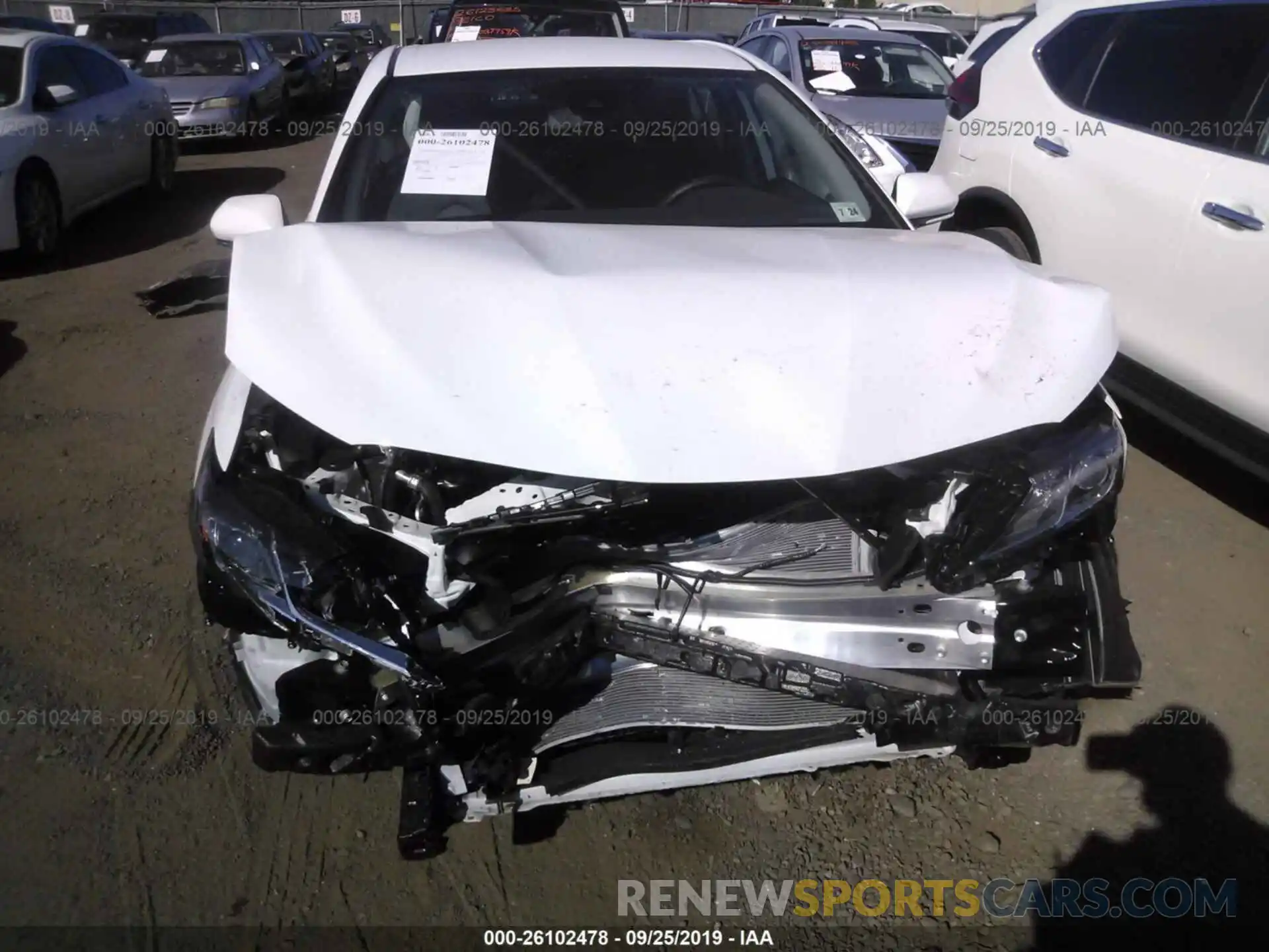 6 Photograph of a damaged car 4T1B11HK3KU747763 TOYOTA CAMRY 2019