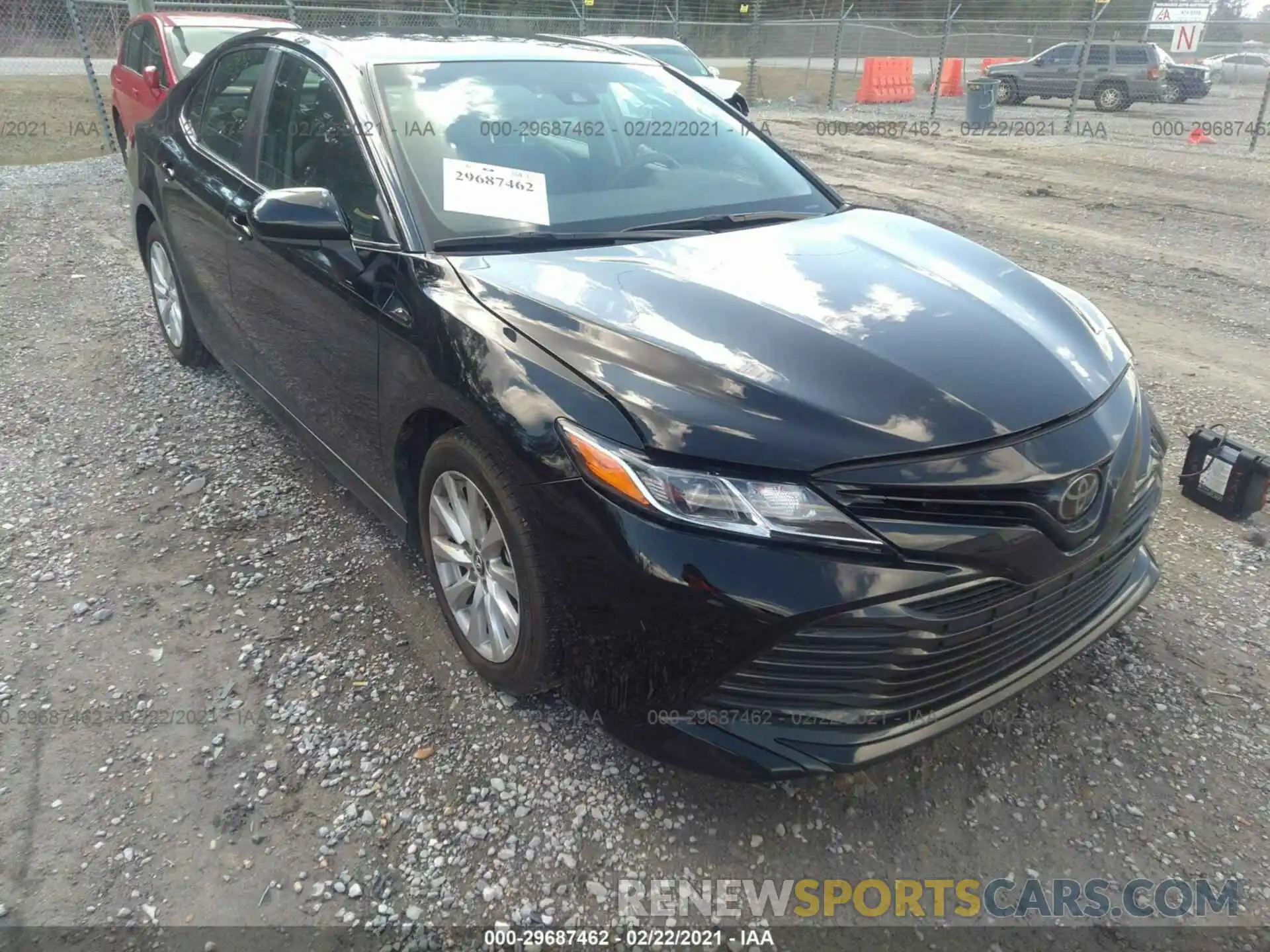 1 Photograph of a damaged car 4T1B11HK3KU748766 TOYOTA CAMRY 2019