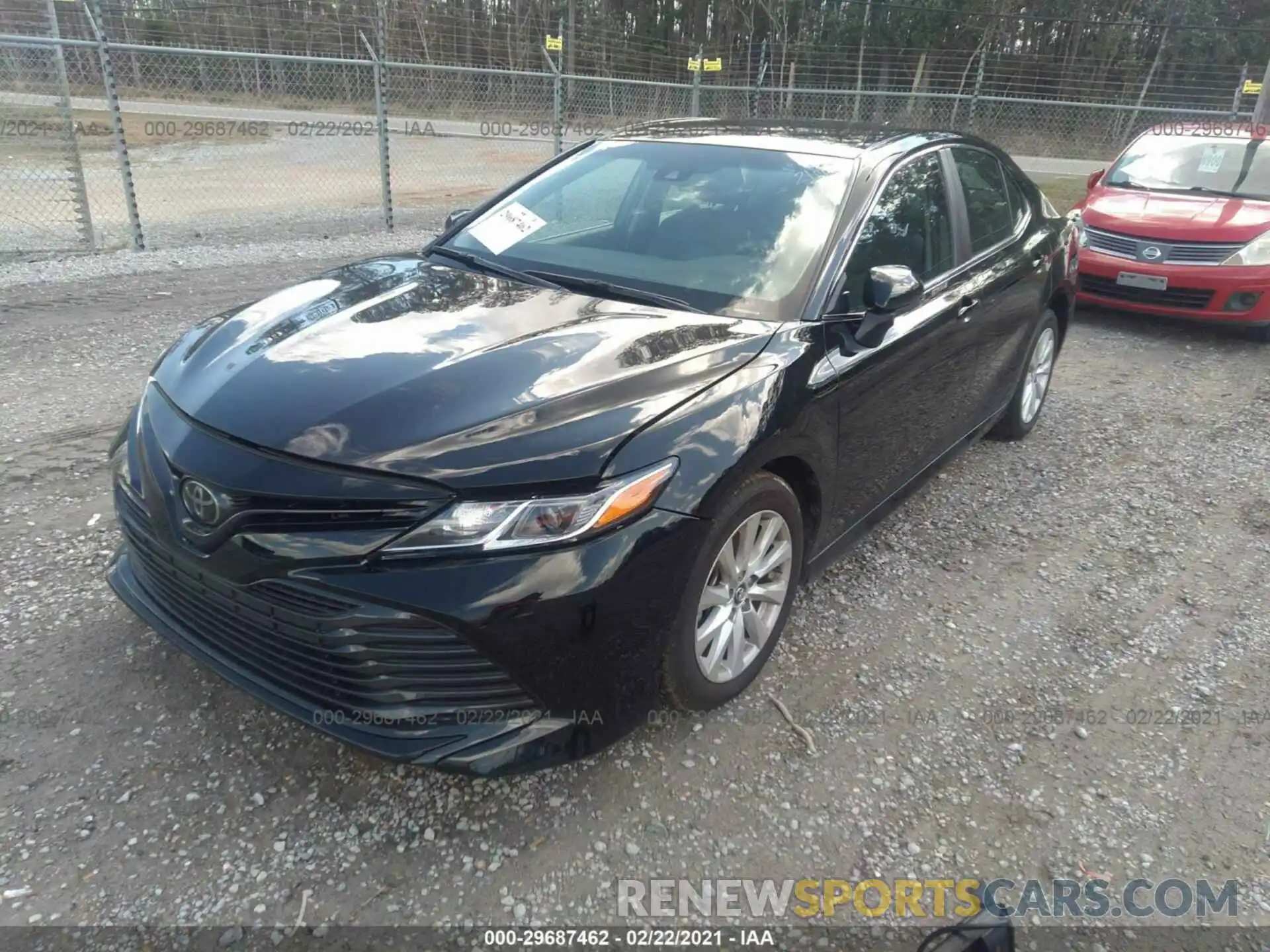 2 Photograph of a damaged car 4T1B11HK3KU748766 TOYOTA CAMRY 2019