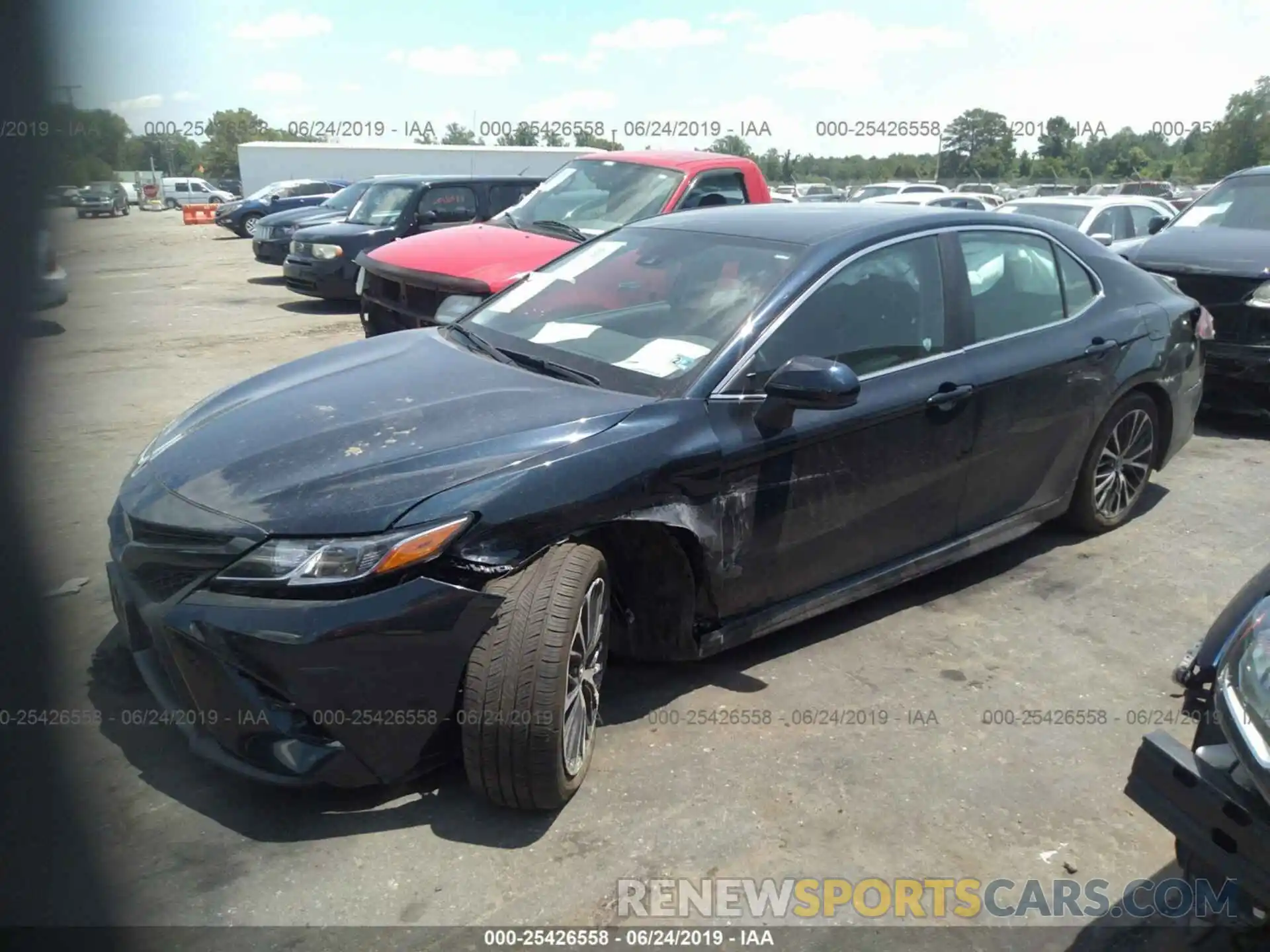 2 Photograph of a damaged car 4T1B11HK3KU750579 TOYOTA CAMRY 2019