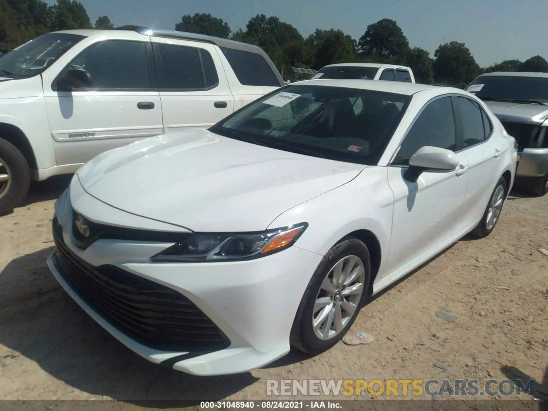 2 Photograph of a damaged car 4T1B11HK3KU751490 TOYOTA CAMRY 2019