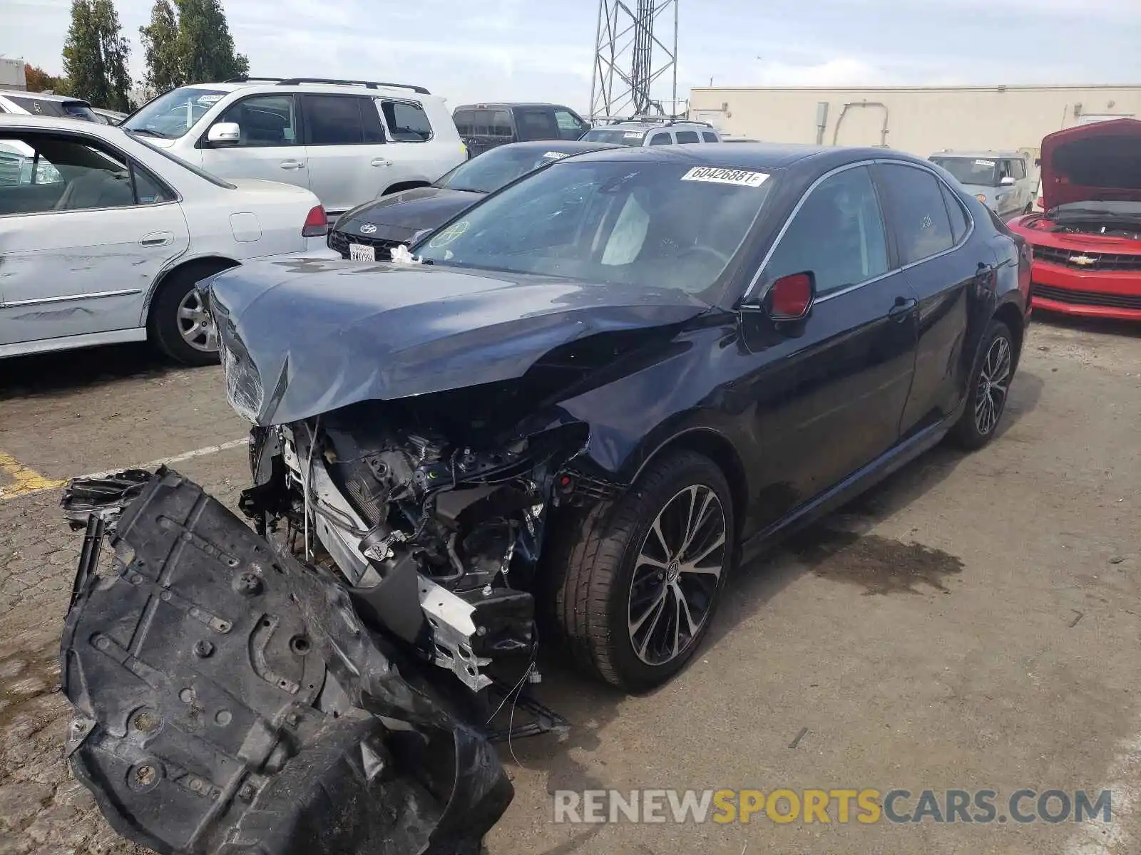 2 Photograph of a damaged car 4T1B11HK3KU752591 TOYOTA CAMRY 2019