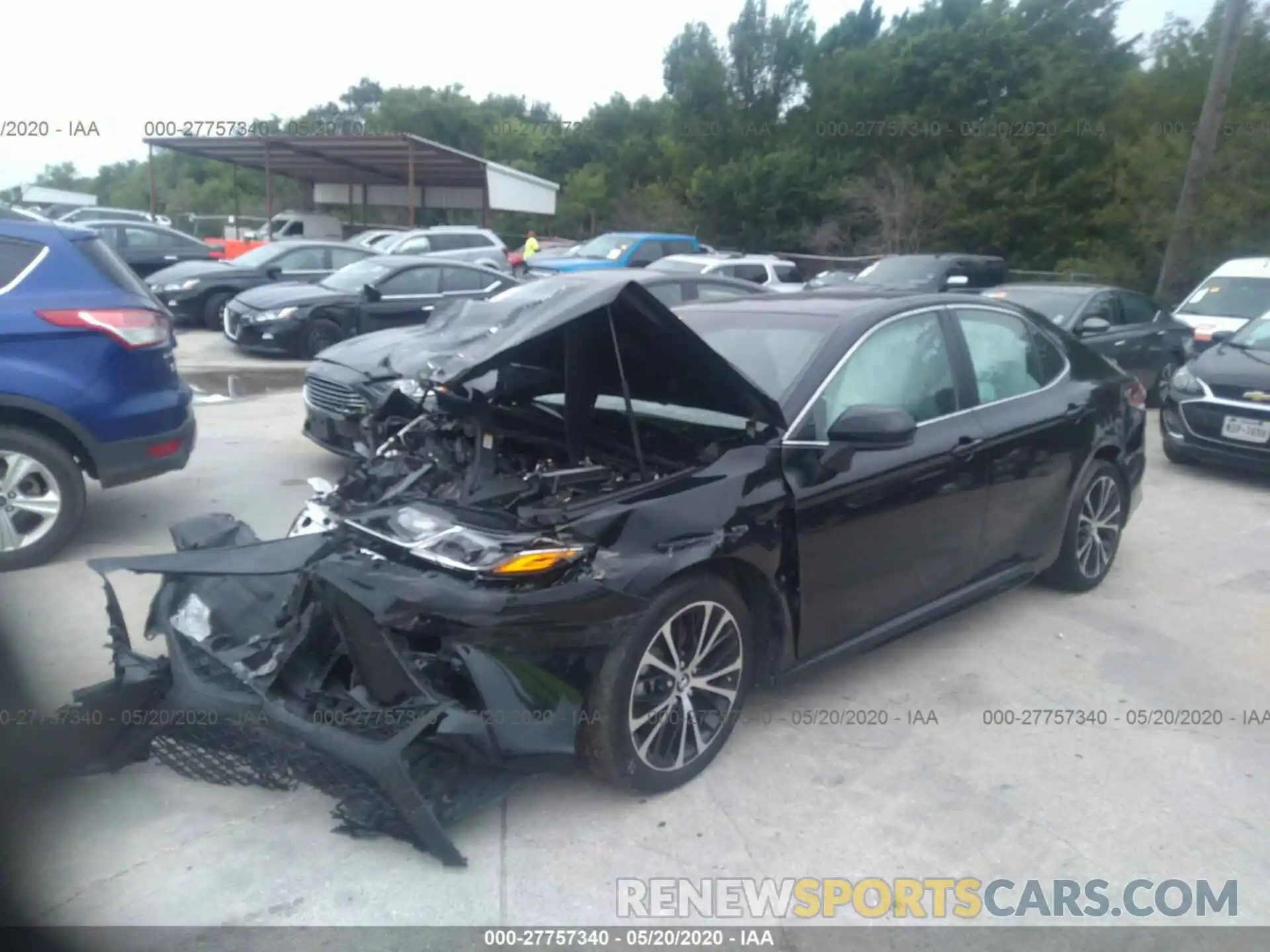 2 Photograph of a damaged car 4T1B11HK3KU752882 TOYOTA CAMRY 2019