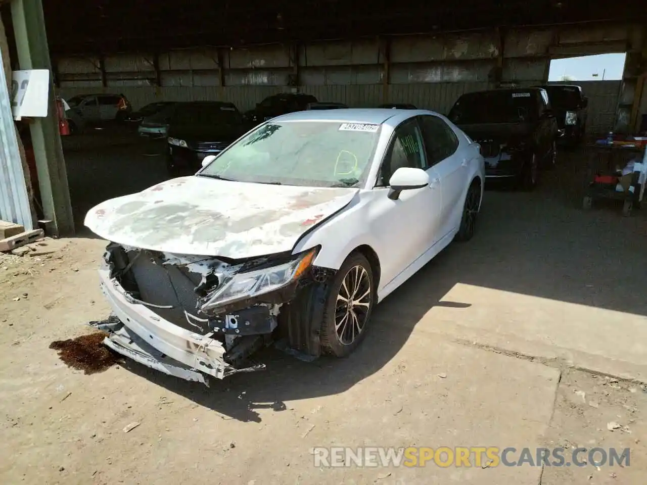 2 Photograph of a damaged car 4T1B11HK3KU754390 TOYOTA CAMRY 2019