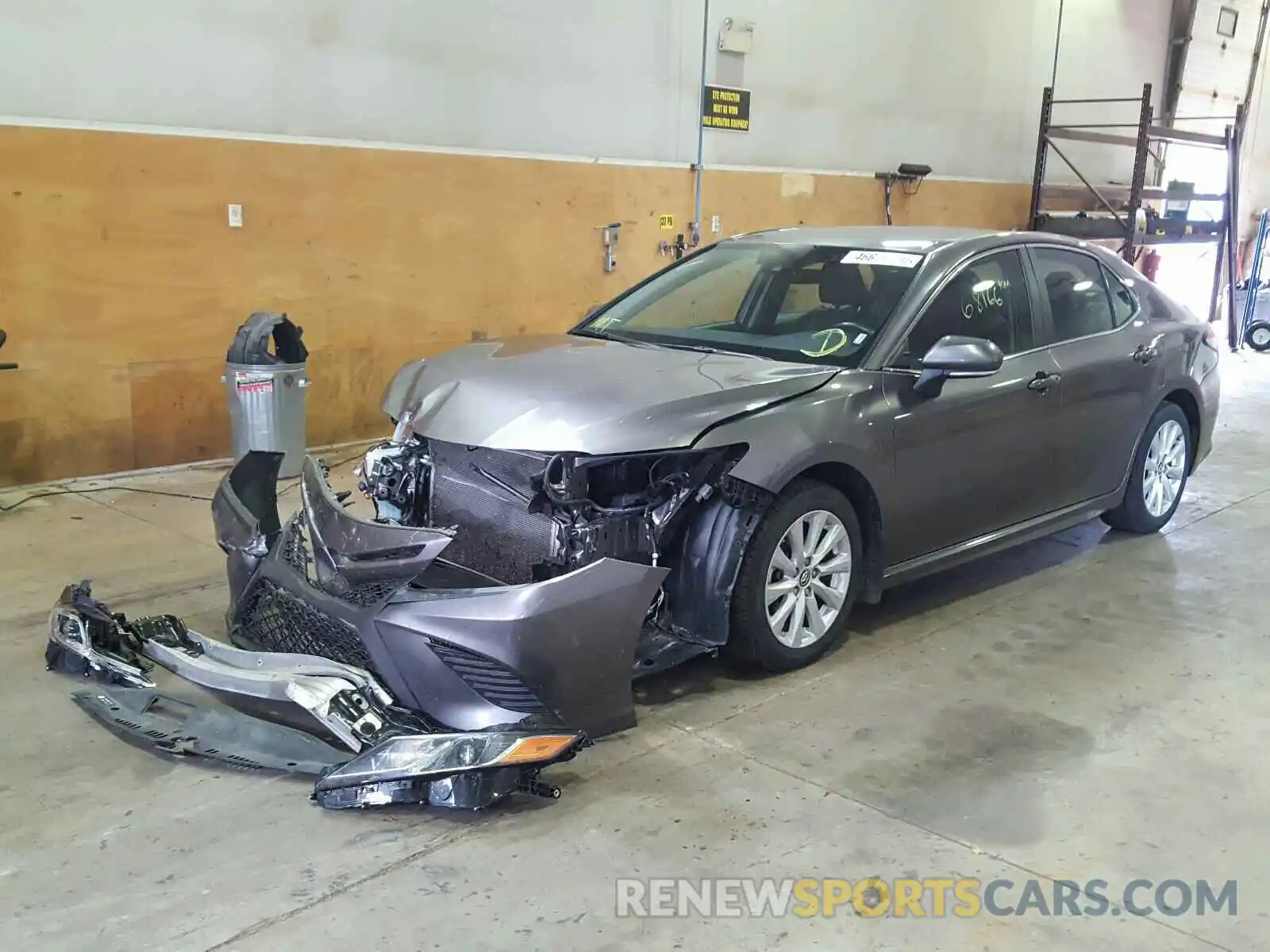 2 Photograph of a damaged car 4T1B11HK3KU754745 TOYOTA CAMRY 2019