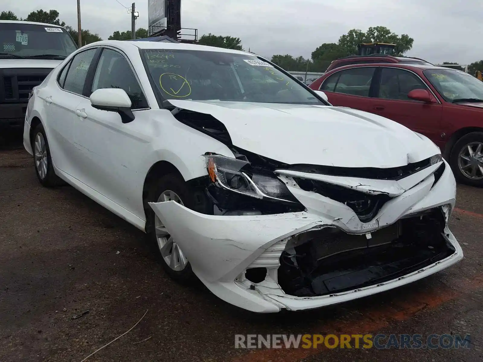 1 Photograph of a damaged car 4T1B11HK3KU755281 TOYOTA CAMRY 2019