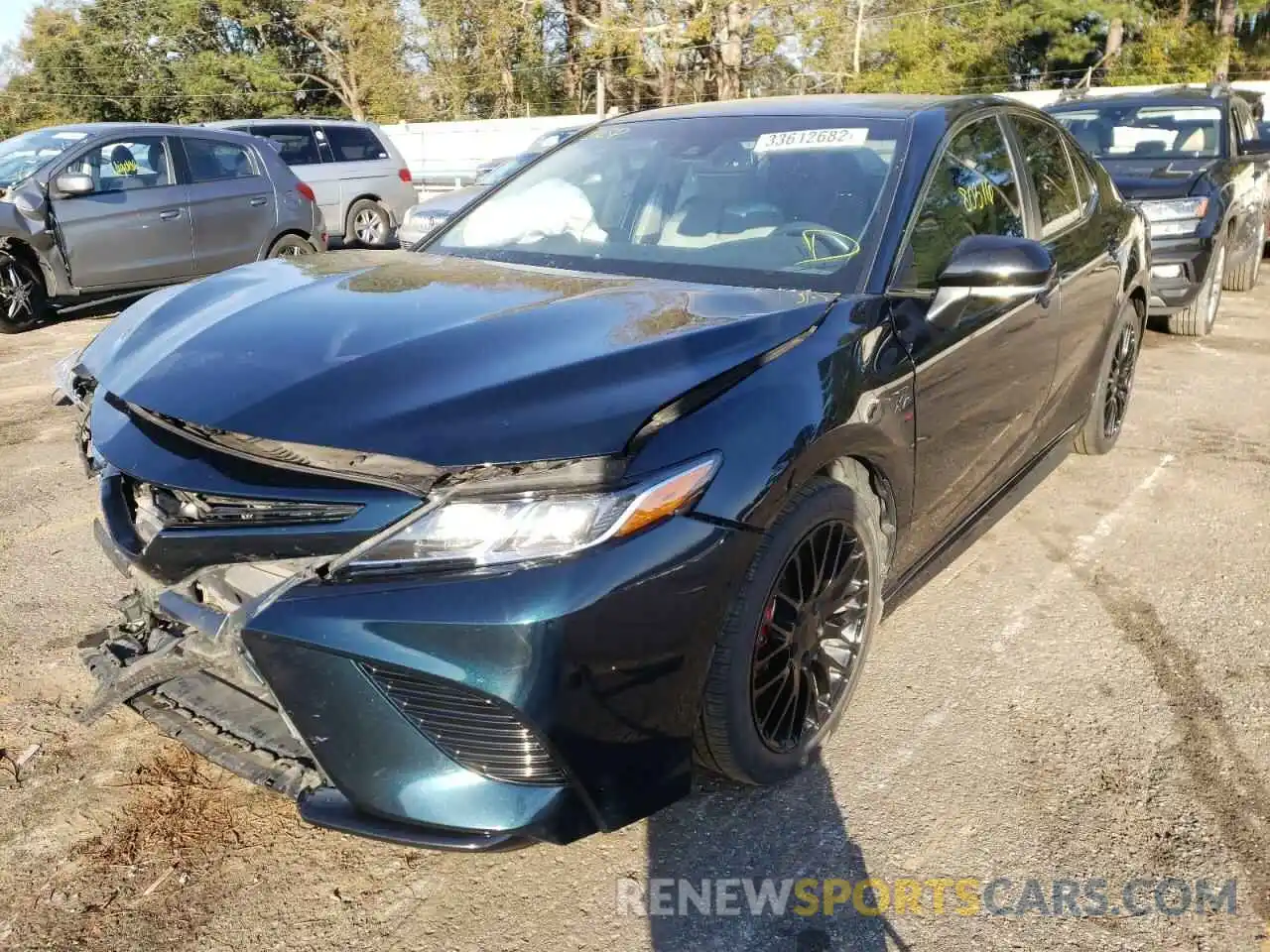 2 Photograph of a damaged car 4T1B11HK3KU755880 TOYOTA CAMRY 2019