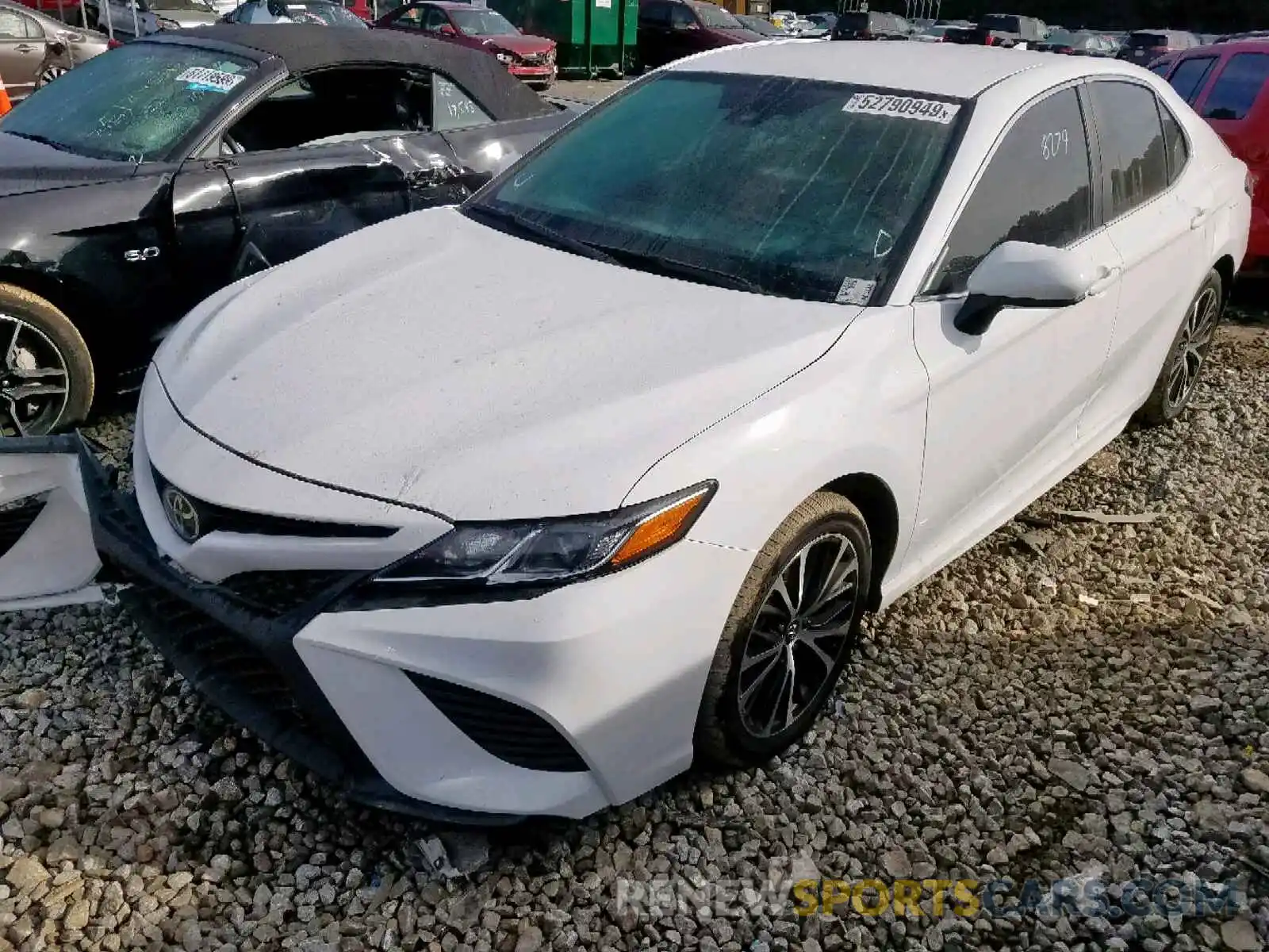 2 Photograph of a damaged car 4T1B11HK3KU756379 TOYOTA CAMRY 2019