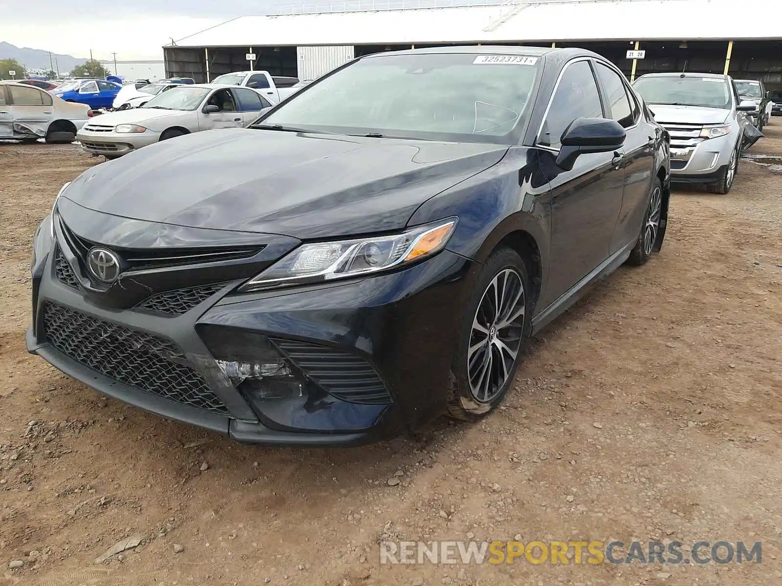 2 Photograph of a damaged car 4T1B11HK3KU756978 TOYOTA CAMRY 2019