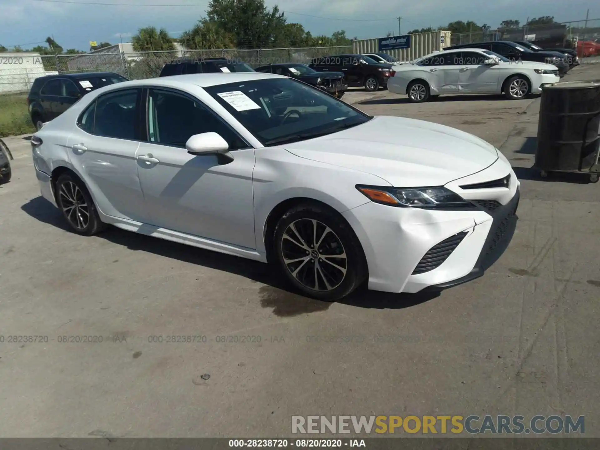 1 Photograph of a damaged car 4T1B11HK3KU757225 TOYOTA CAMRY 2019