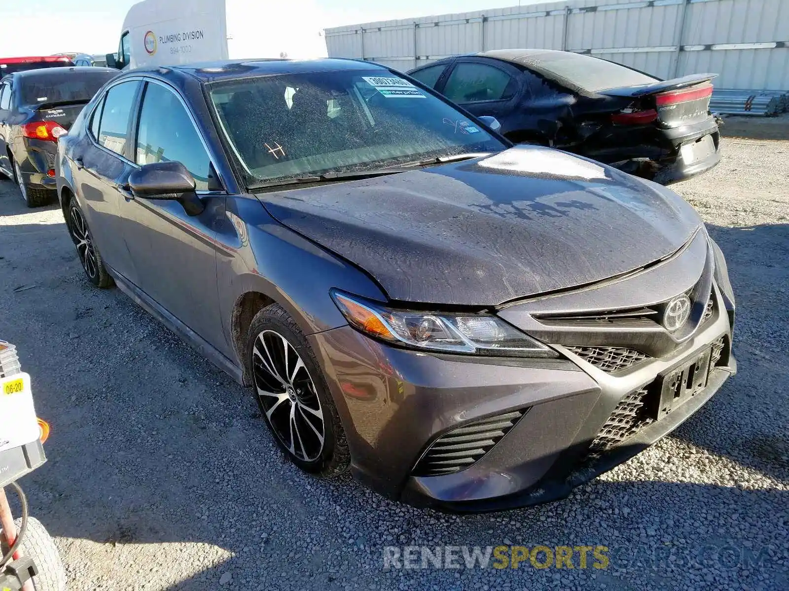 1 Photograph of a damaged car 4T1B11HK3KU758732 TOYOTA CAMRY 2019