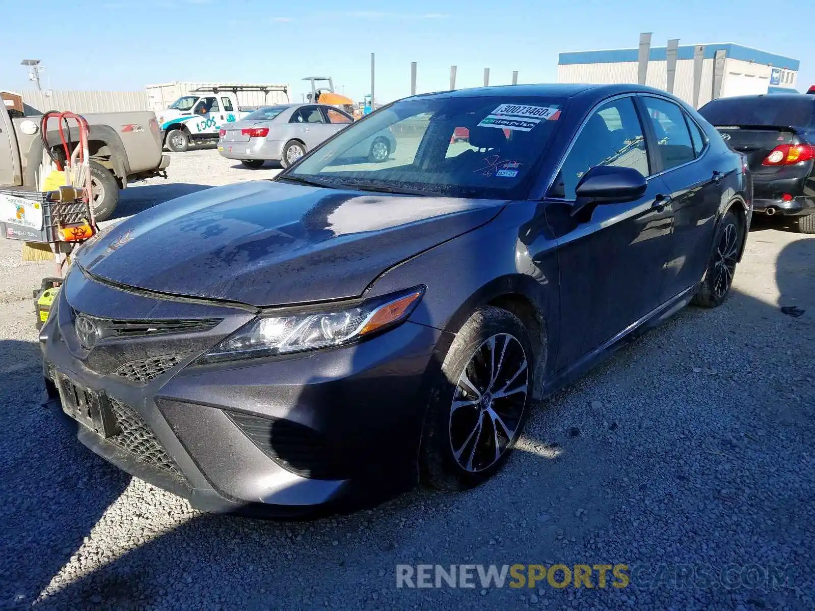 2 Photograph of a damaged car 4T1B11HK3KU758732 TOYOTA CAMRY 2019