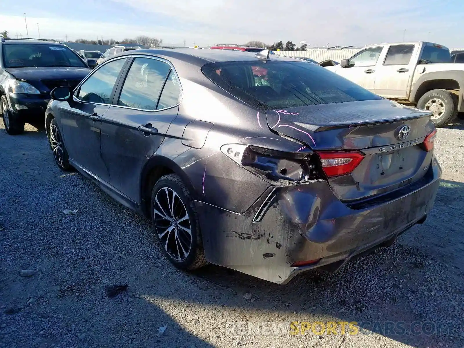 3 Photograph of a damaged car 4T1B11HK3KU758732 TOYOTA CAMRY 2019