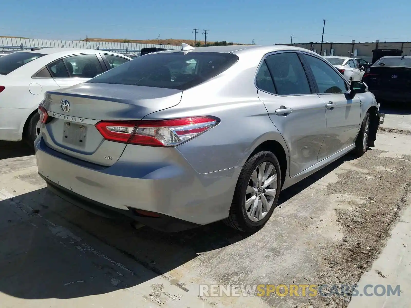 4 Photograph of a damaged car 4T1B11HK3KU758844 TOYOTA CAMRY 2019