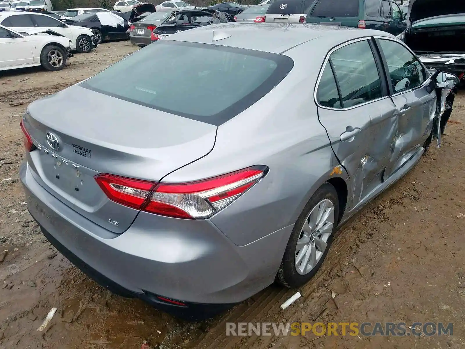 4 Photograph of a damaged car 4T1B11HK3KU759539 TOYOTA CAMRY 2019