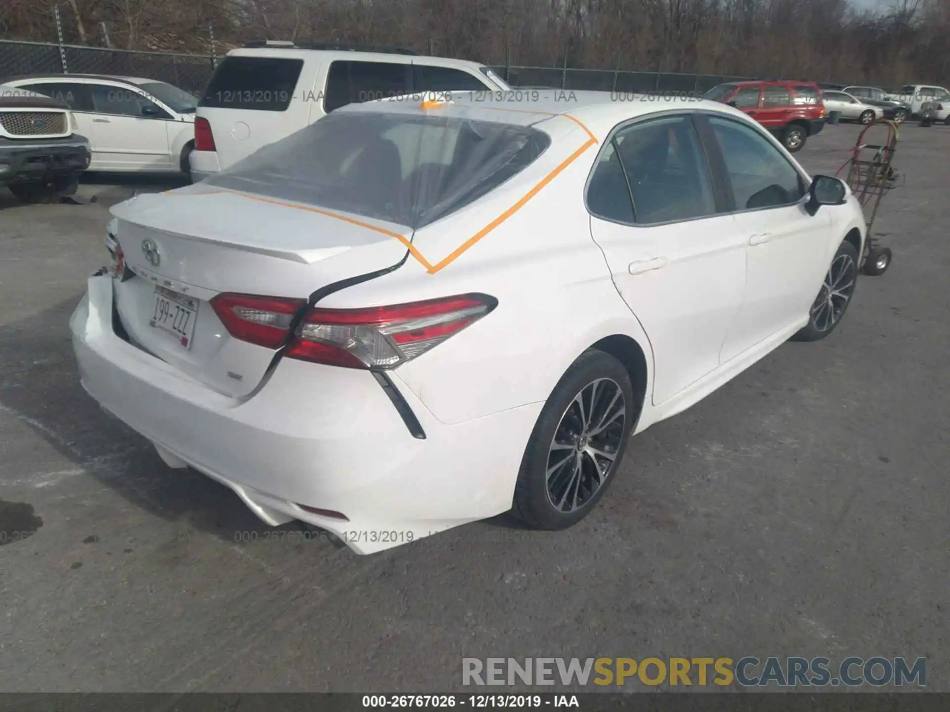 4 Photograph of a damaged car 4T1B11HK3KU759783 TOYOTA CAMRY 2019