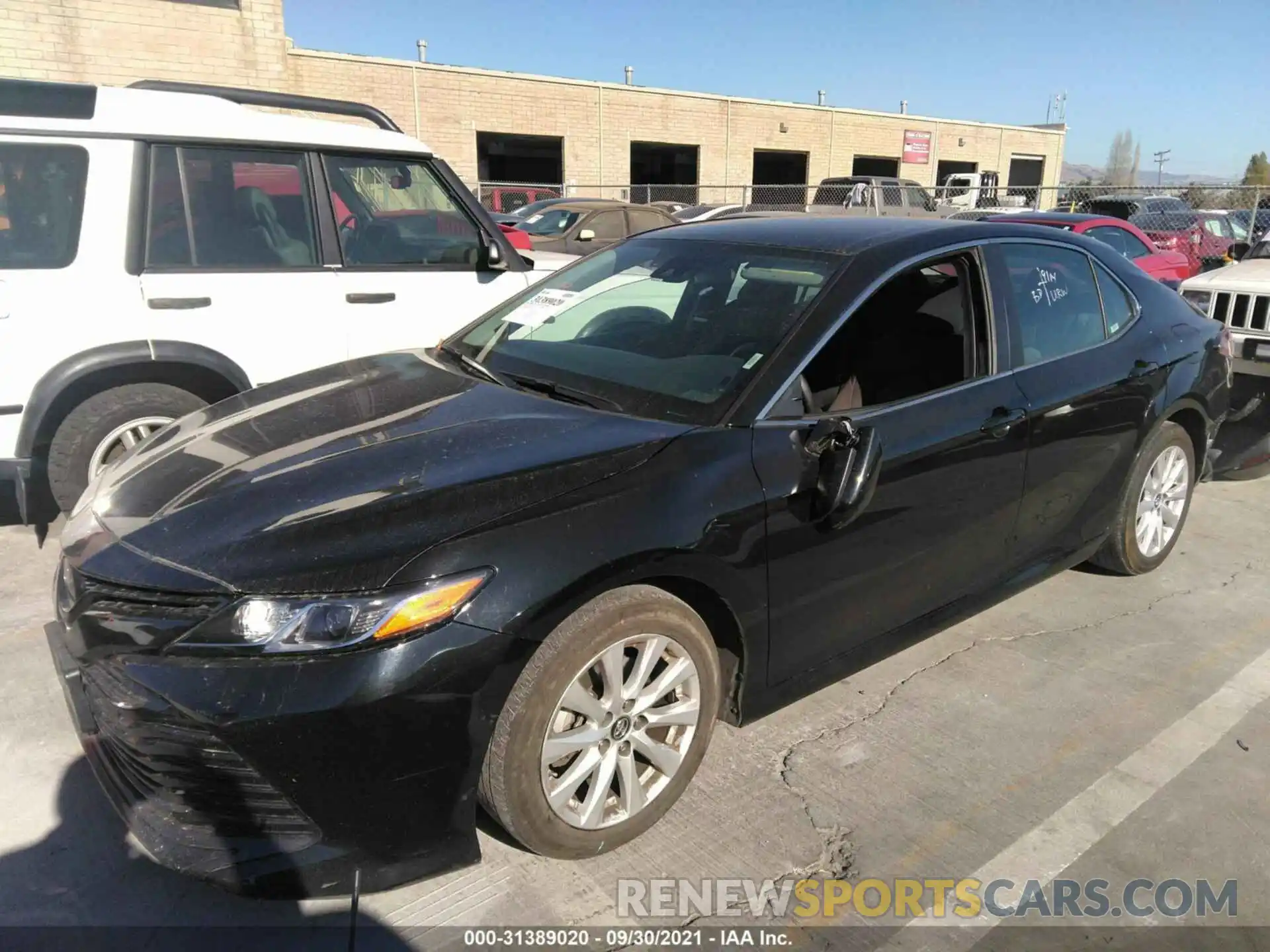 2 Photograph of a damaged car 4T1B11HK3KU760206 TOYOTA CAMRY 2019