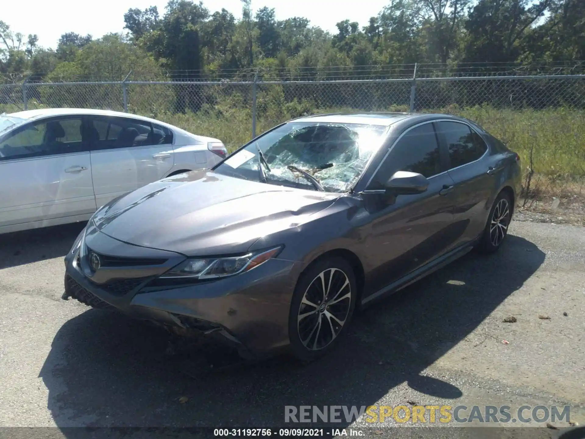 2 Photograph of a damaged car 4T1B11HK3KU760867 TOYOTA CAMRY 2019