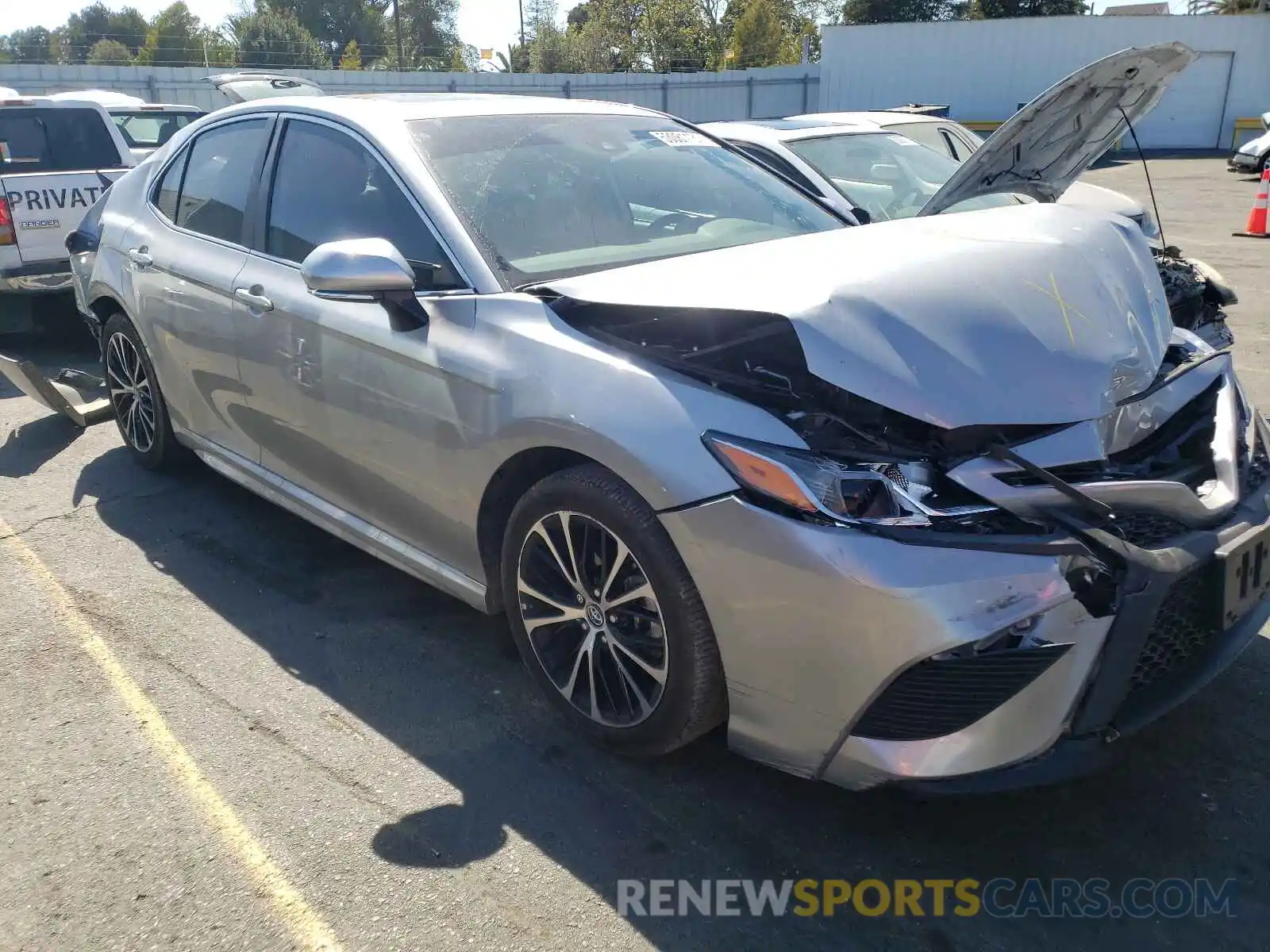 1 Photograph of a damaged car 4T1B11HK3KU761386 TOYOTA CAMRY 2019