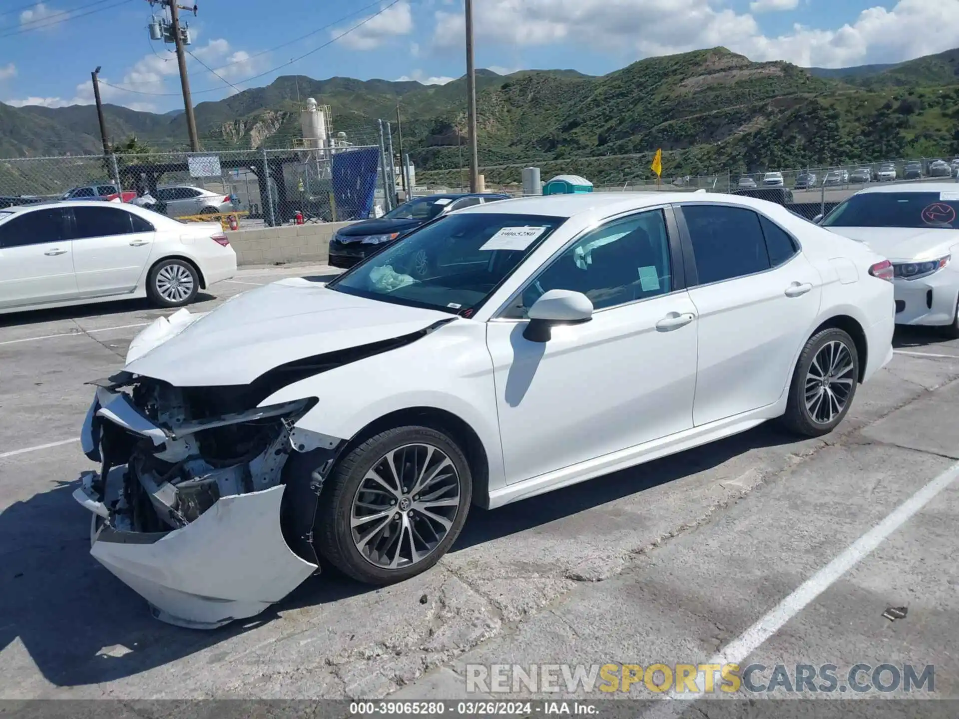 2 Photograph of a damaged car 4T1B11HK3KU761789 TOYOTA CAMRY 2019