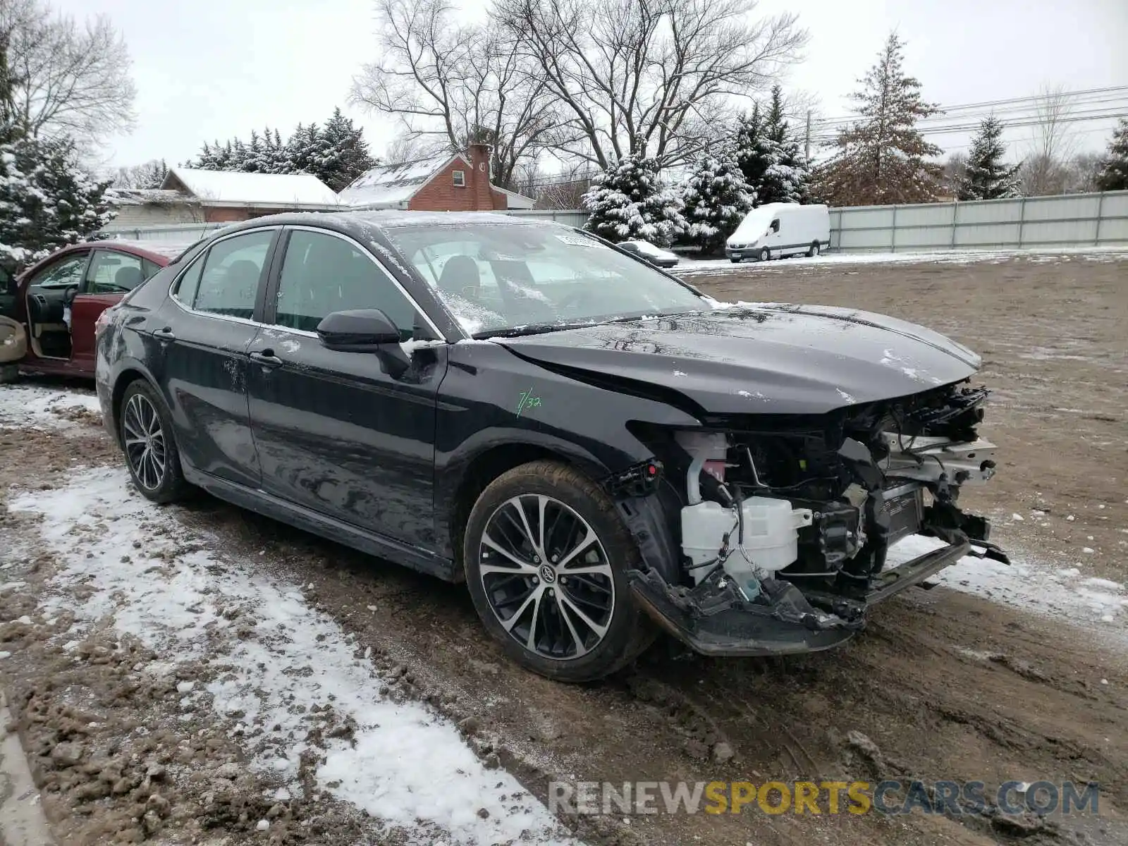 1 Photograph of a damaged car 4T1B11HK3KU762294 TOYOTA CAMRY 2019