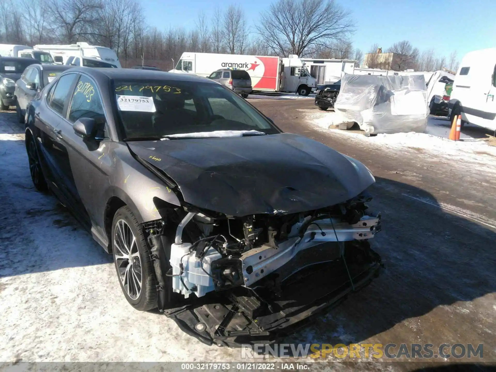 1 Photograph of a damaged car 4T1B11HK3KU764465 TOYOTA CAMRY 2019