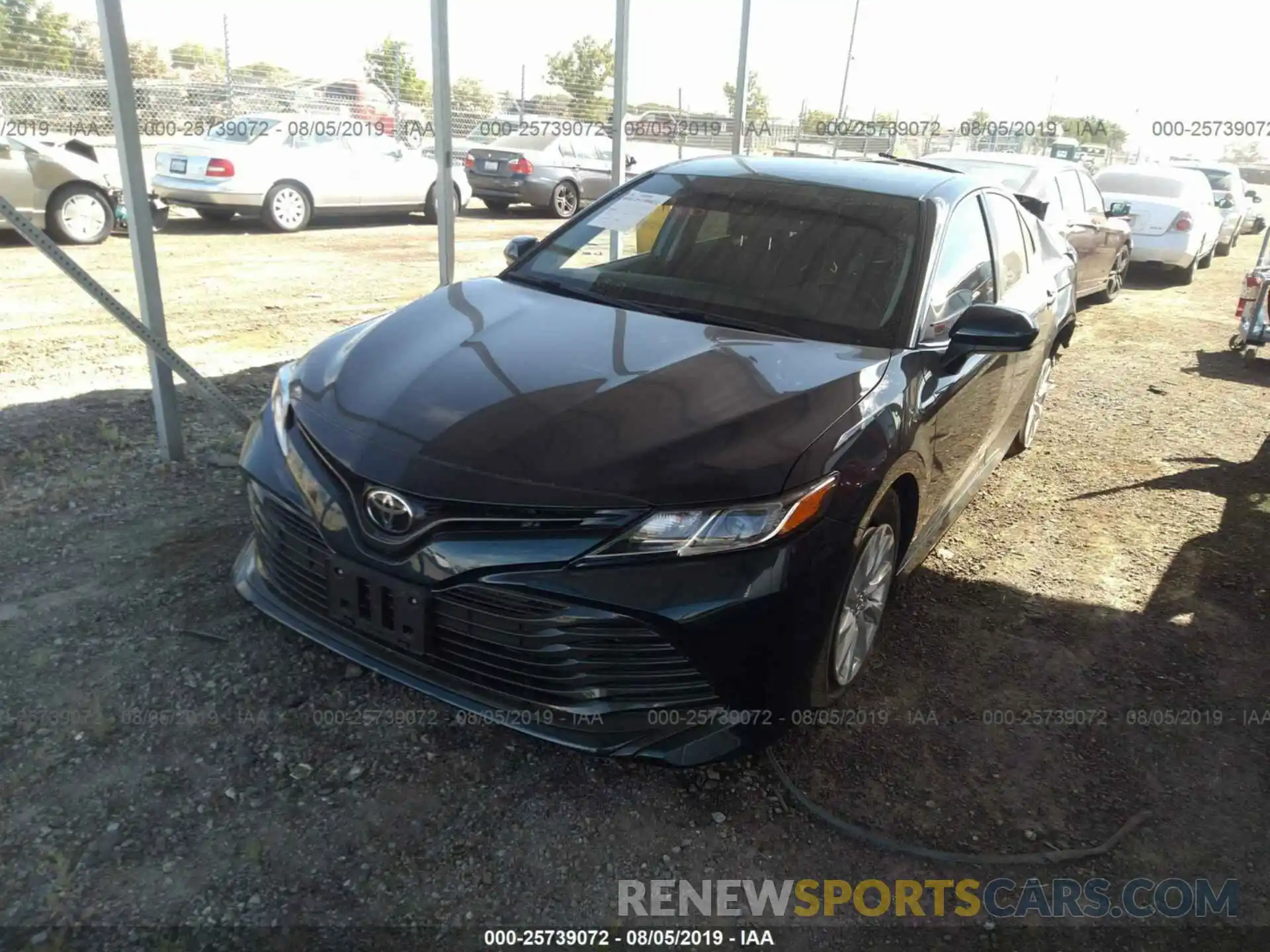 2 Photograph of a damaged car 4T1B11HK3KU764675 TOYOTA CAMRY 2019