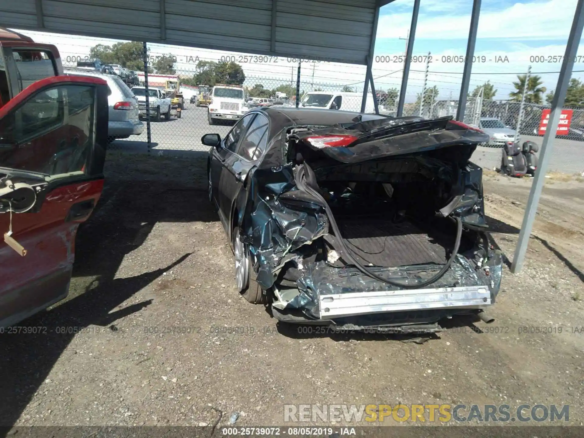 3 Photograph of a damaged car 4T1B11HK3KU764675 TOYOTA CAMRY 2019