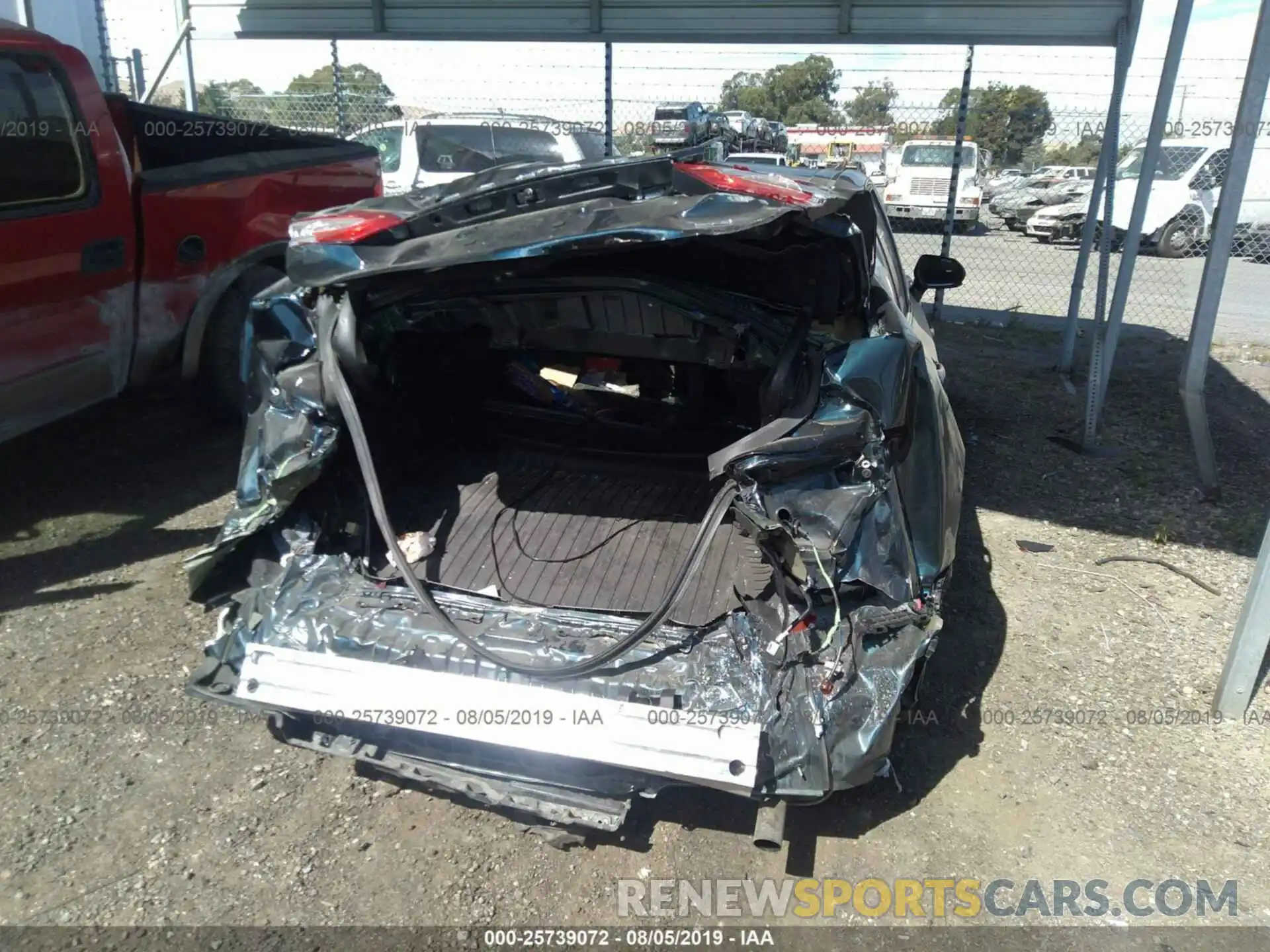 4 Photograph of a damaged car 4T1B11HK3KU764675 TOYOTA CAMRY 2019