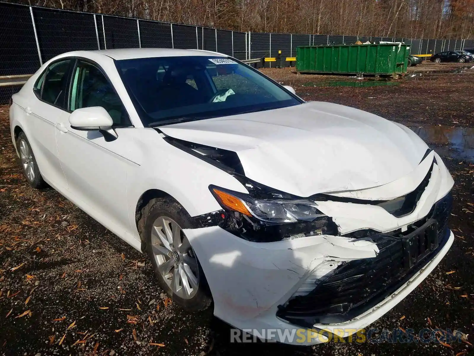 1 Photograph of a damaged car 4T1B11HK3KU765003 TOYOTA CAMRY 2019