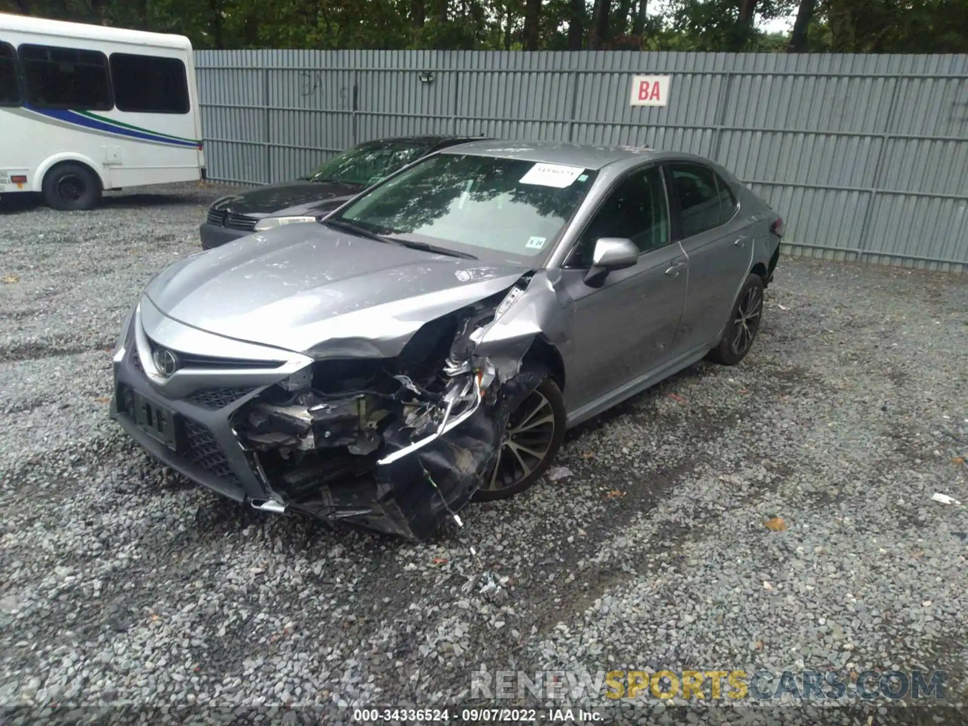 2 Photograph of a damaged car 4T1B11HK3KU765762 TOYOTA CAMRY 2019