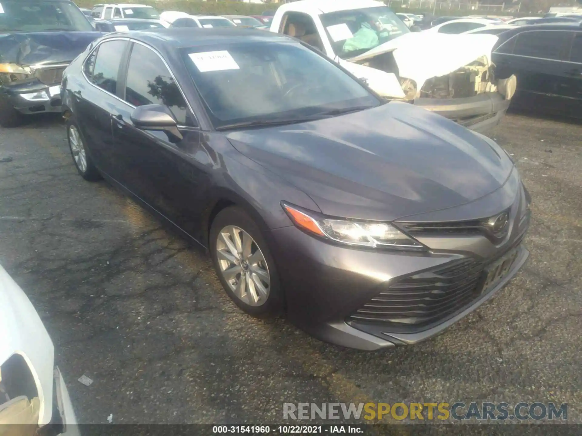 1 Photograph of a damaged car 4T1B11HK3KU766104 TOYOTA CAMRY 2019