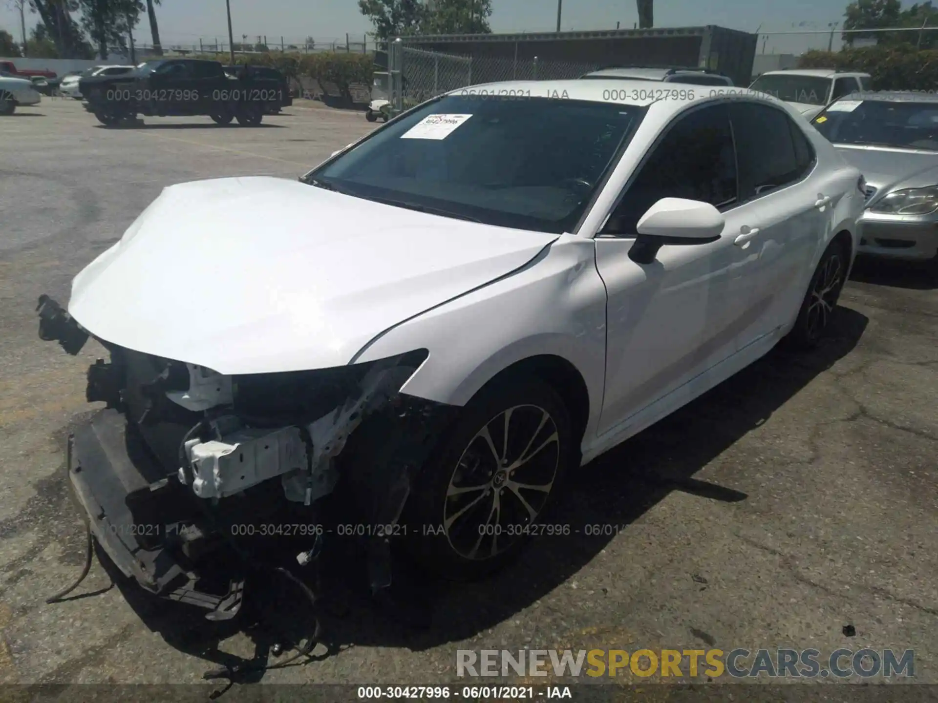 2 Photograph of a damaged car 4T1B11HK3KU766135 TOYOTA CAMRY 2019