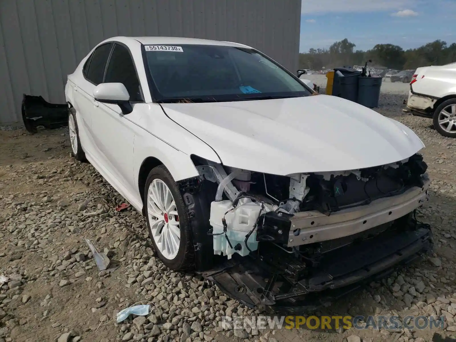 1 Photograph of a damaged car 4T1B11HK3KU768564 TOYOTA CAMRY 2019