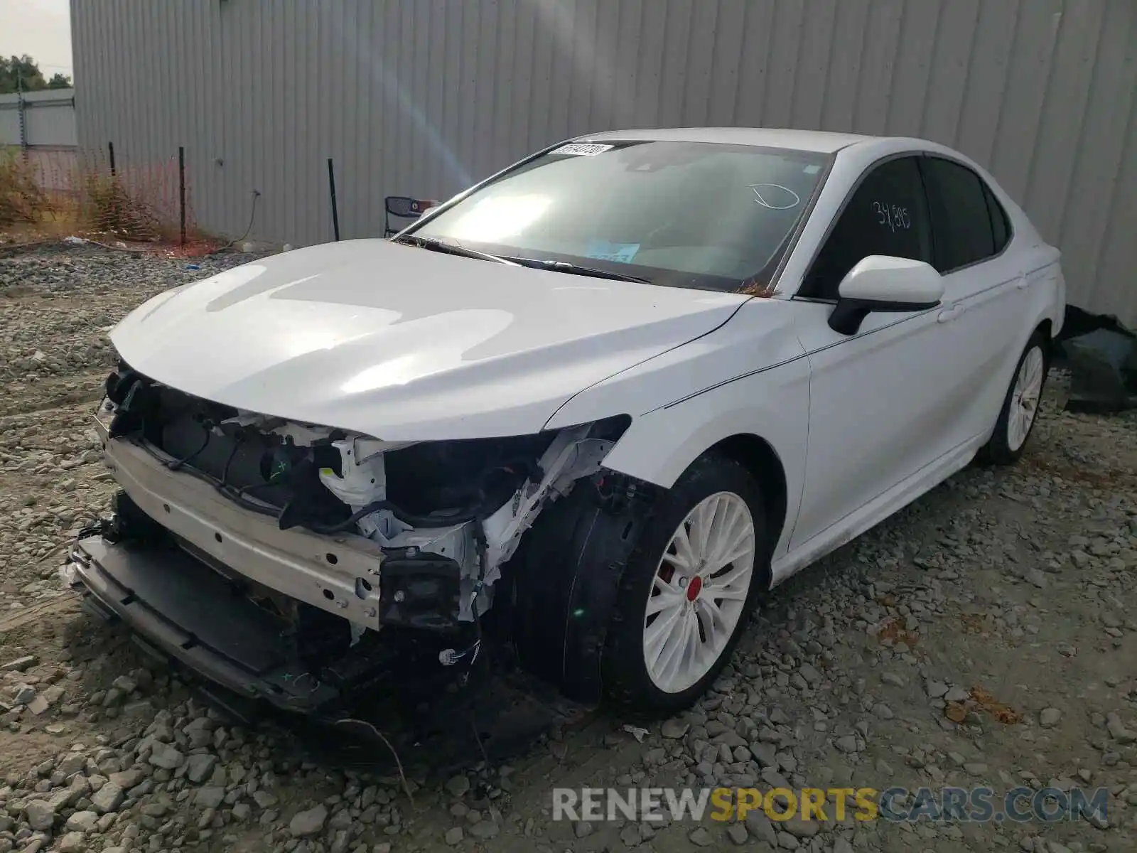 2 Photograph of a damaged car 4T1B11HK3KU768564 TOYOTA CAMRY 2019