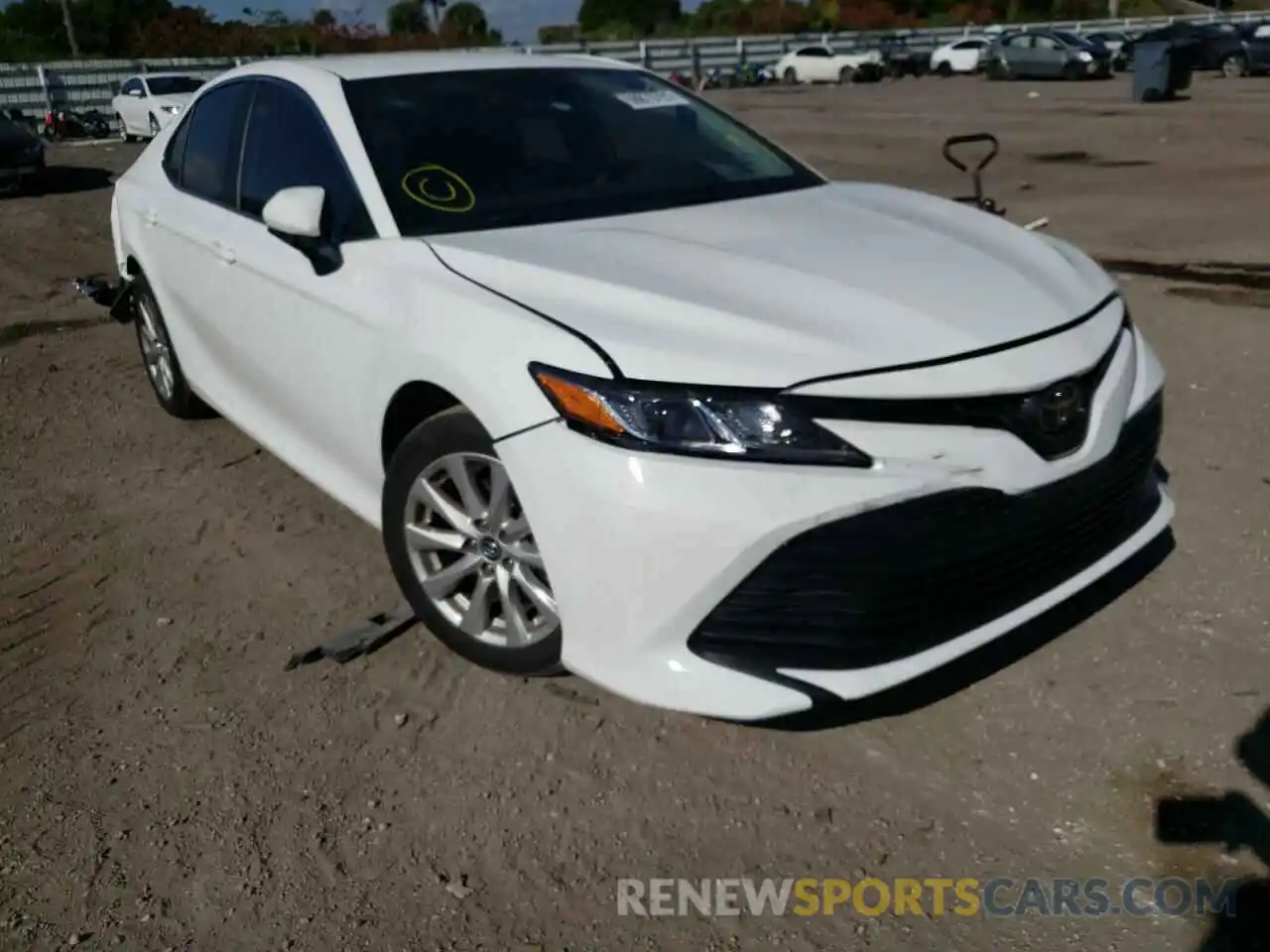 1 Photograph of a damaged car 4T1B11HK3KU768936 TOYOTA CAMRY 2019