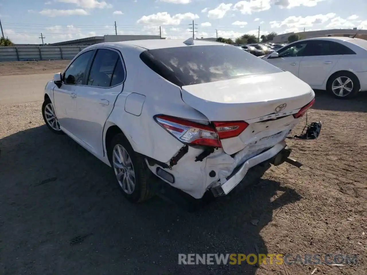 3 Photograph of a damaged car 4T1B11HK3KU768936 TOYOTA CAMRY 2019