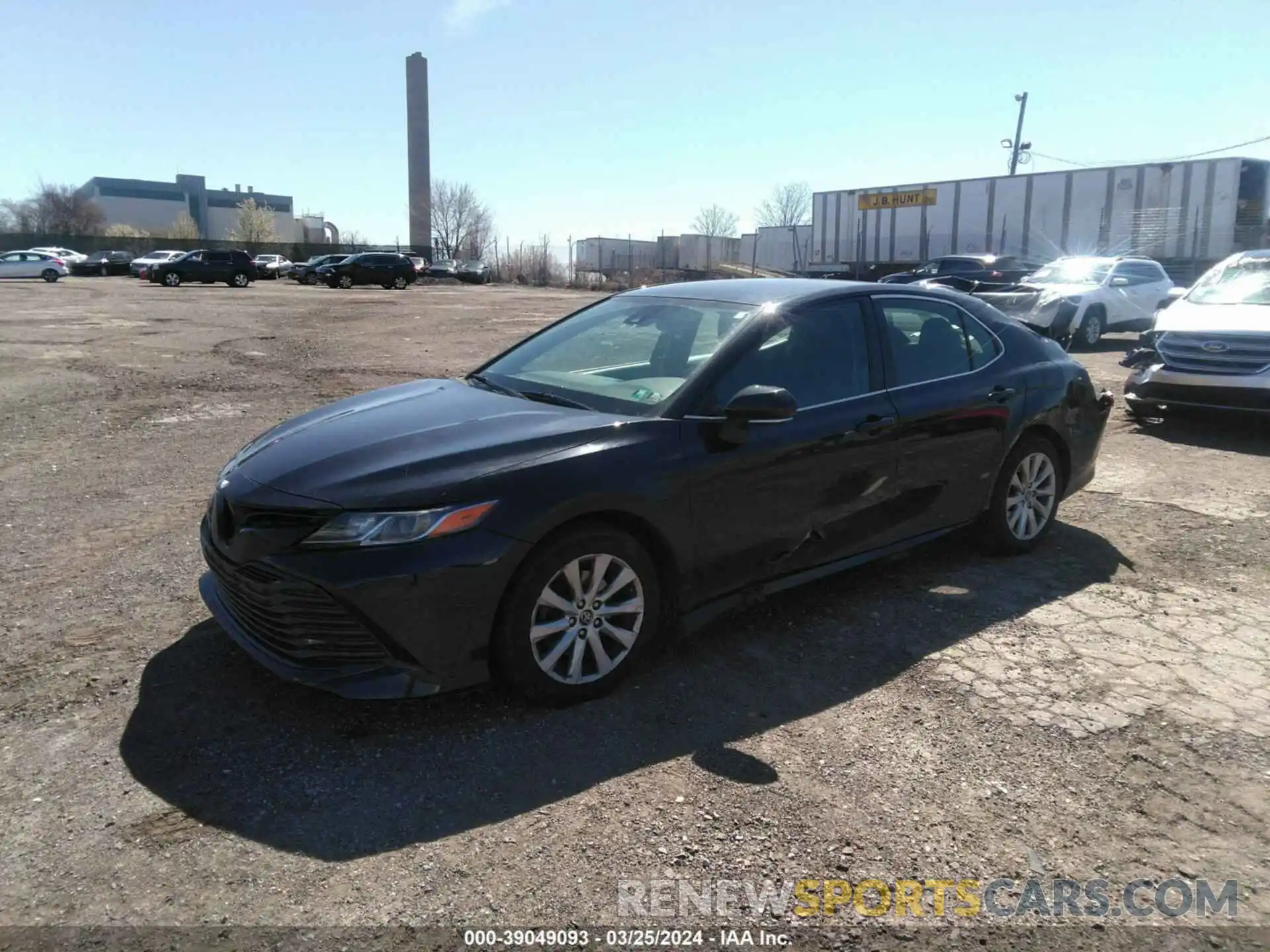 2 Photograph of a damaged car 4T1B11HK3KU769519 TOYOTA CAMRY 2019