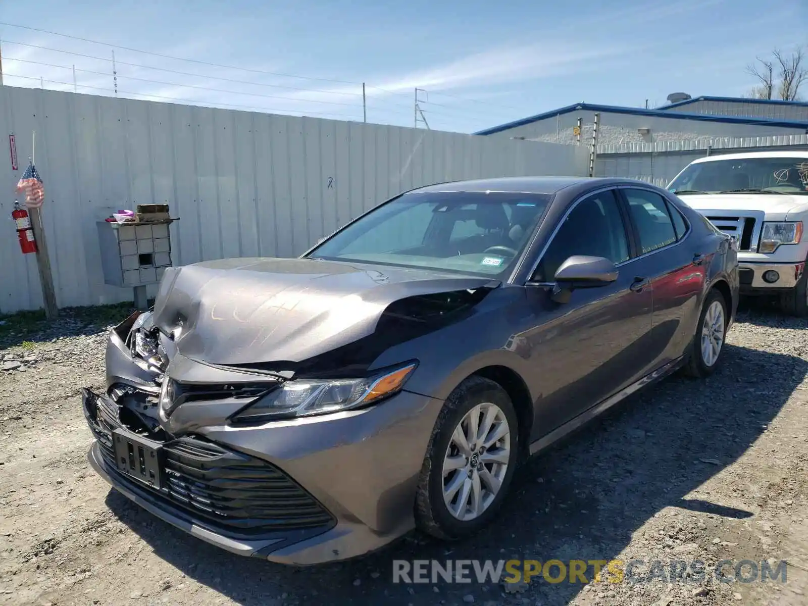 2 Photograph of a damaged car 4T1B11HK3KU769827 TOYOTA CAMRY 2019