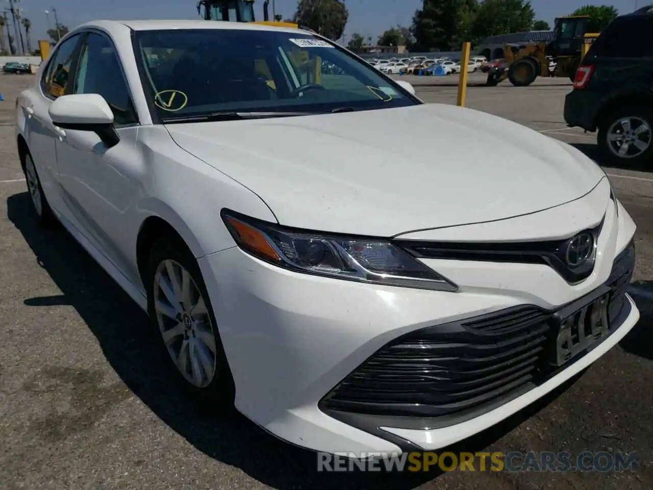 1 Photograph of a damaged car 4T1B11HK3KU769858 TOYOTA CAMRY 2019