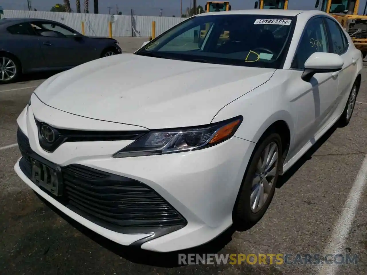 2 Photograph of a damaged car 4T1B11HK3KU769858 TOYOTA CAMRY 2019