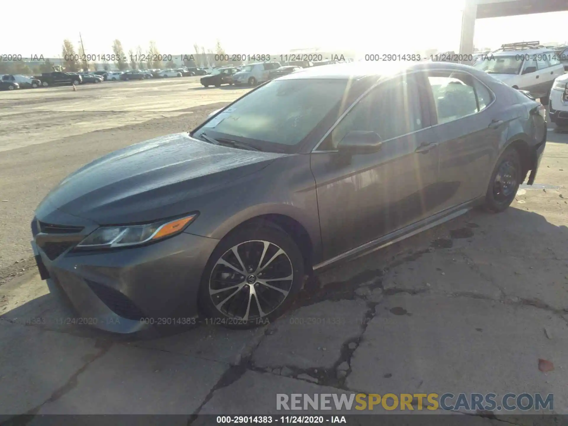 2 Photograph of a damaged car 4T1B11HK3KU770878 TOYOTA CAMRY 2019