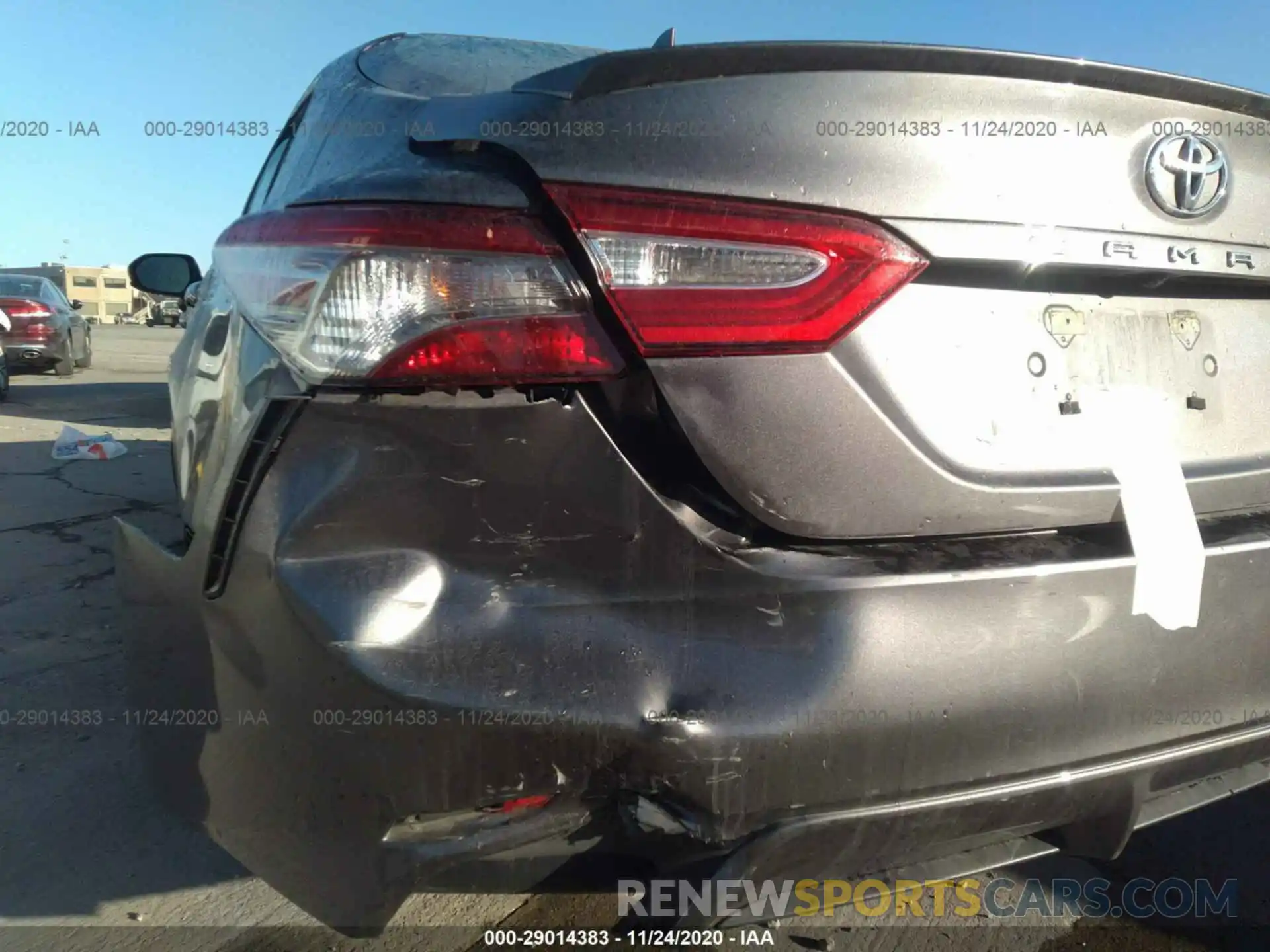 6 Photograph of a damaged car 4T1B11HK3KU770878 TOYOTA CAMRY 2019