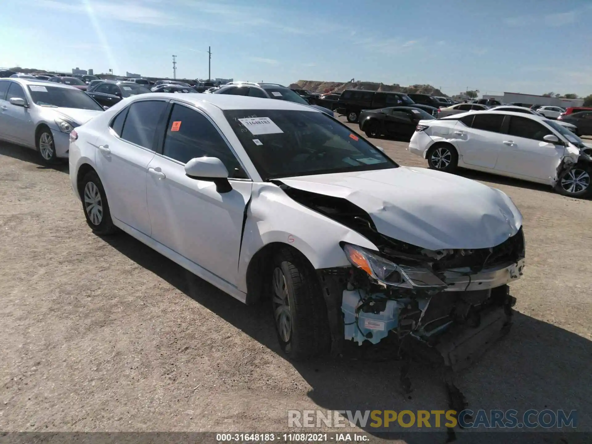 1 Photograph of a damaged car 4T1B11HK3KU770928 TOYOTA CAMRY 2019