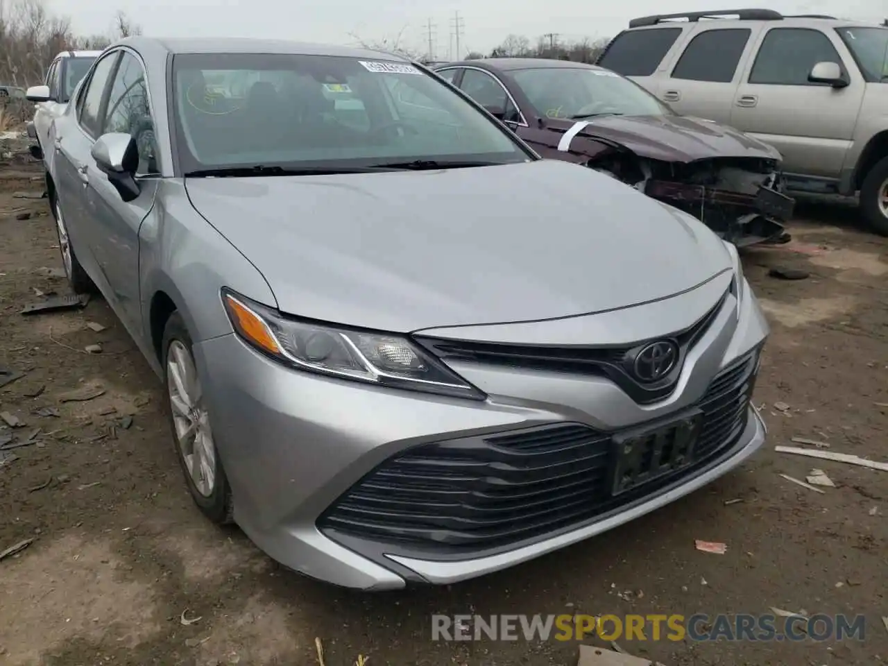 1 Photograph of a damaged car 4T1B11HK3KU771285 TOYOTA CAMRY 2019