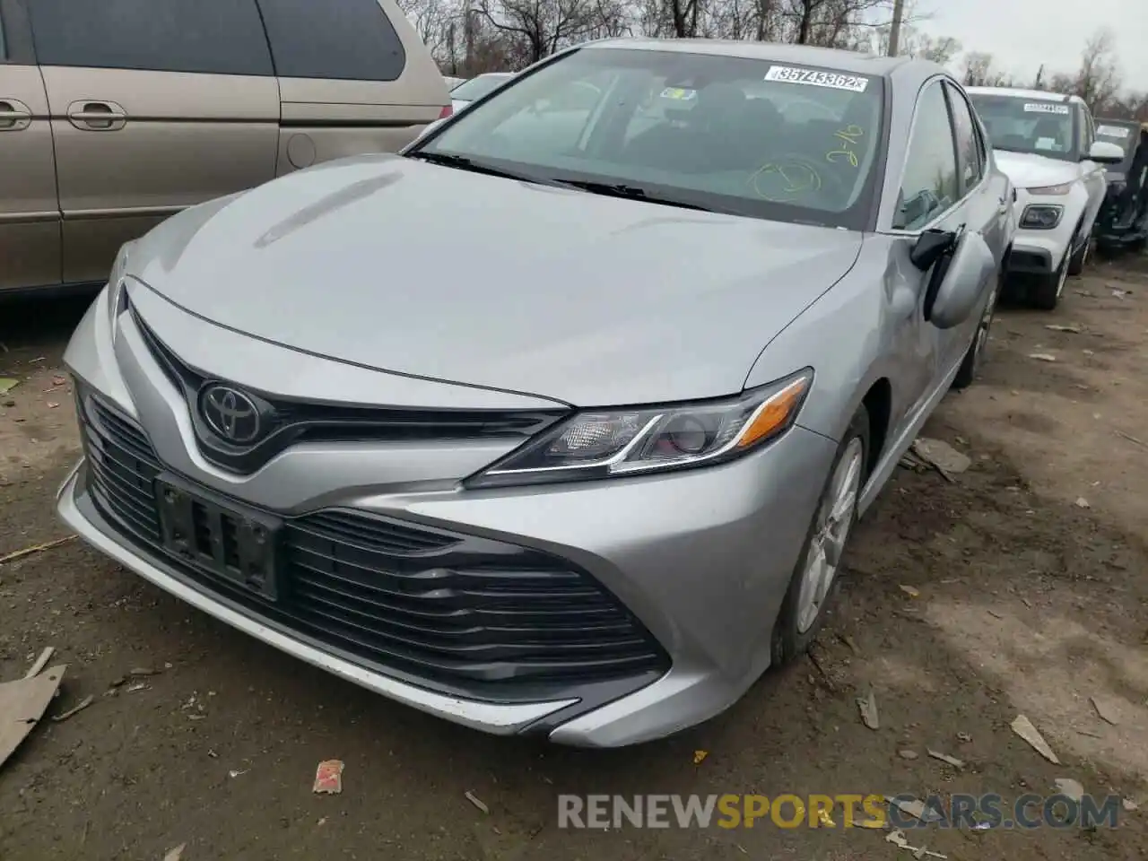 2 Photograph of a damaged car 4T1B11HK3KU771285 TOYOTA CAMRY 2019