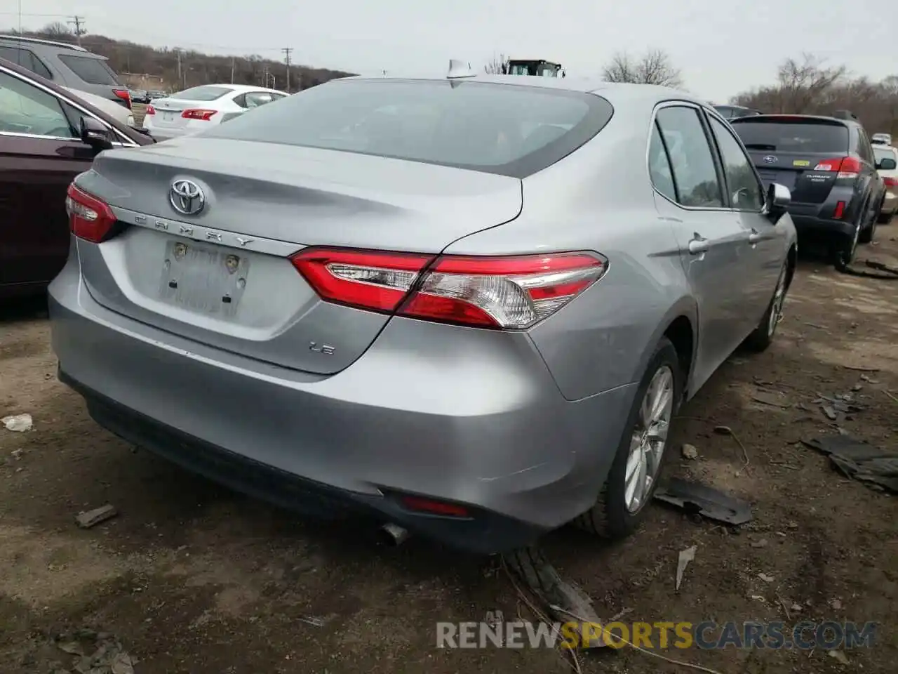 4 Photograph of a damaged car 4T1B11HK3KU771285 TOYOTA CAMRY 2019