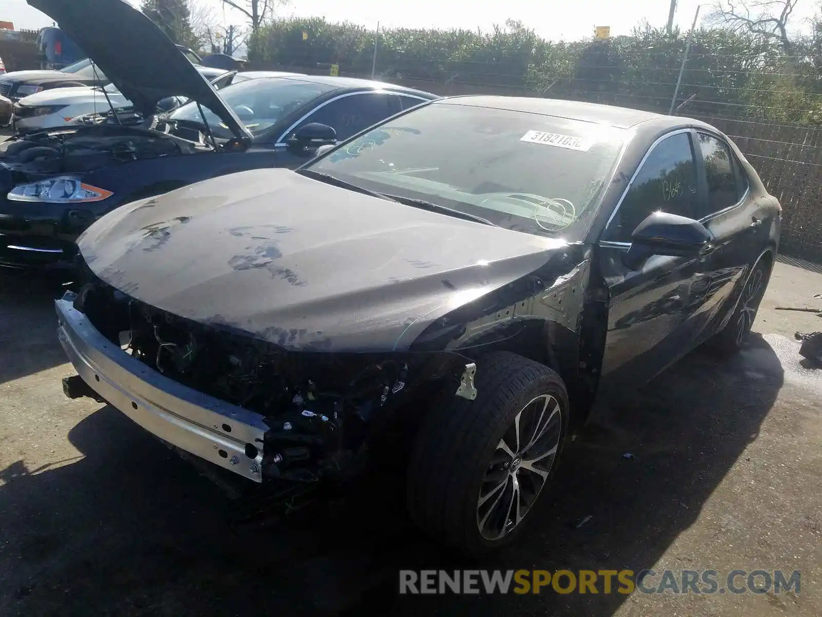 2 Photograph of a damaged car 4T1B11HK3KU772372 TOYOTA CAMRY 2019